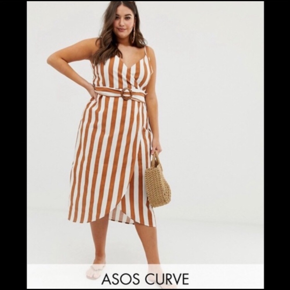 ASOS Curve Summer Wrap Dress